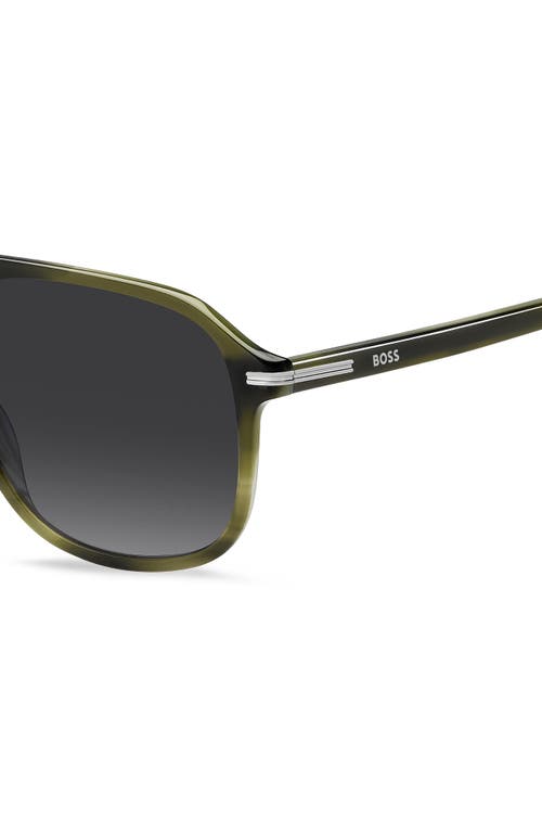 Hugo Boss Boss 57mm Square Sunglasses