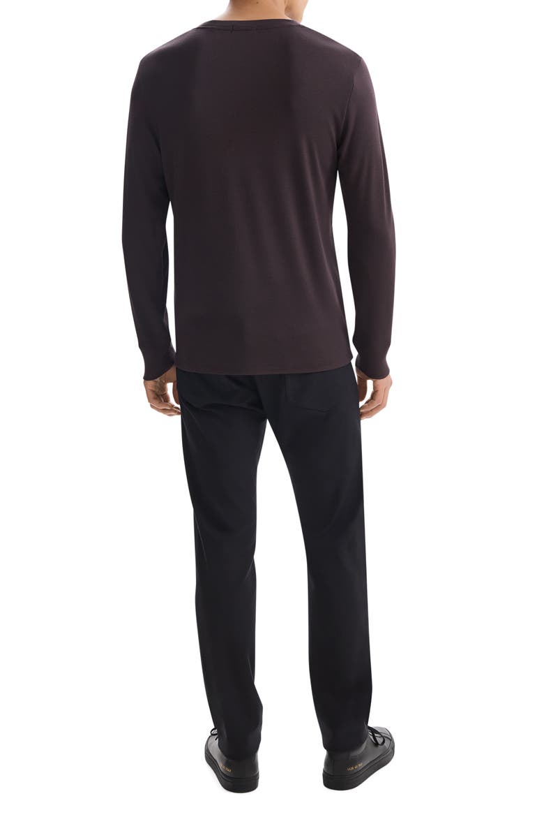 Essential Long Sleeve T-Shirt, Alternate, color, HICKORY