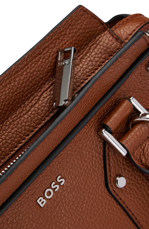 Hugo Boss Boss Medium Ivy Leather Shoulder Bag