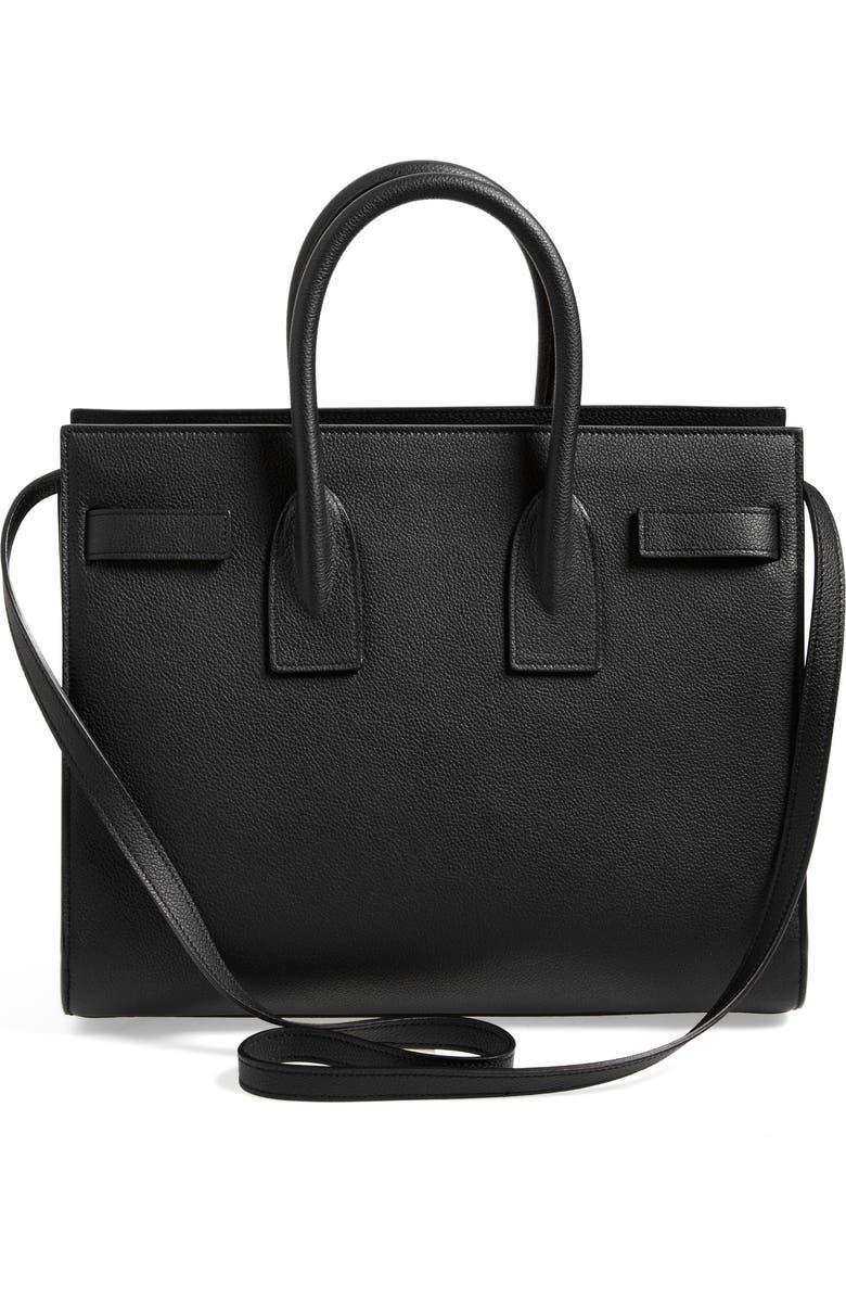 Saint Laurent 'Small Sac de Jour' Grained Leather Tote, Alternate, color,