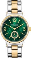Anne Klein Two-Tone Mother-of-Pearl Bracelet Watch