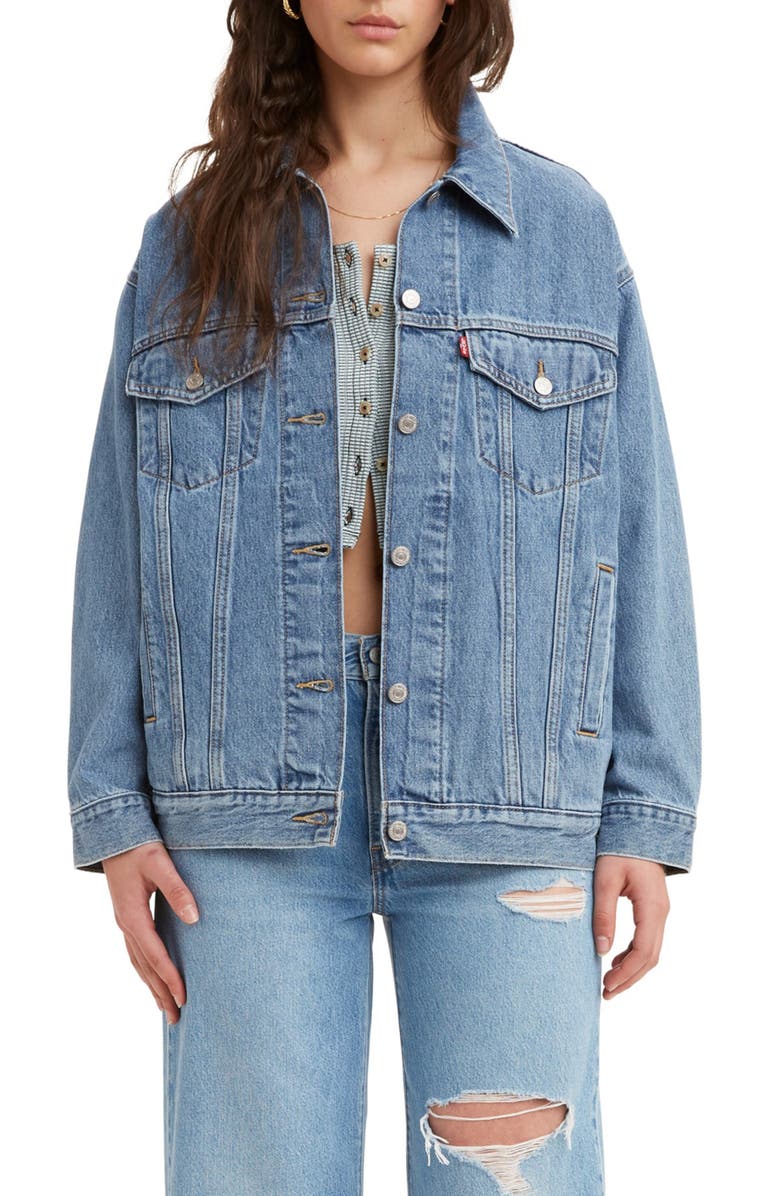 Levi's<sup>®</sup> Baggy Trucker Jacket, Main, color,
