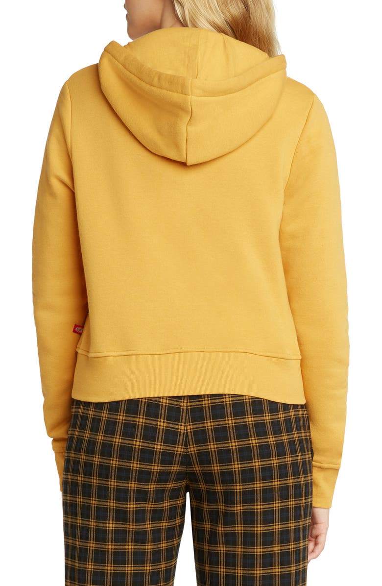 Dickies Logo Crop Hoodie, Alternate, color,