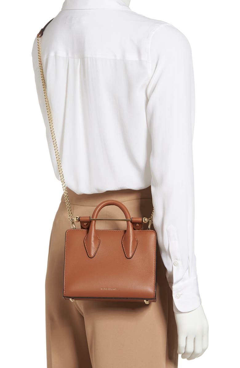 Strathberry Nano Leather Tote, Alternate, color,