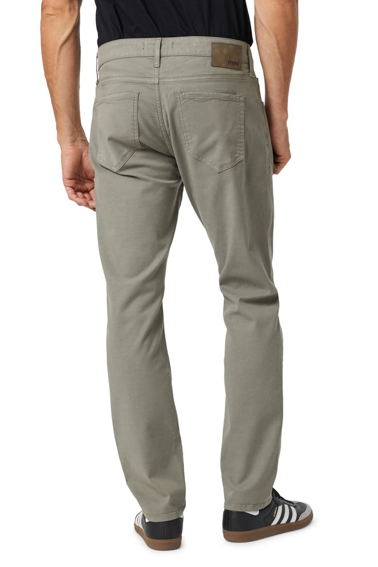 Marcus Slim Straight Leg Five-Pocket Pants, Alternate, color, PEWTER LUXE TWILL