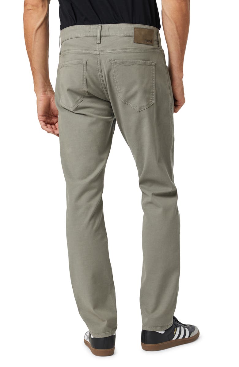 Mavi Jeans Marcus Slim Straight Leg Five-Pocket Pants, Alternate, color, Pewter Luxe Twill