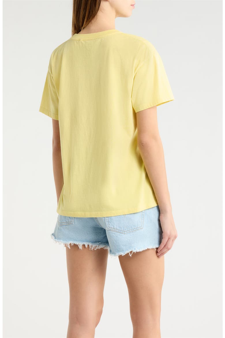 Malibu Relaxed Graphic T-Shirt, Alternate, color, LEMON