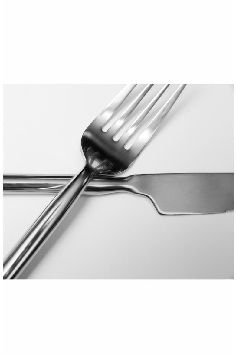 Capri 5-Piece Place Setting, Alternate, color, SILVER
