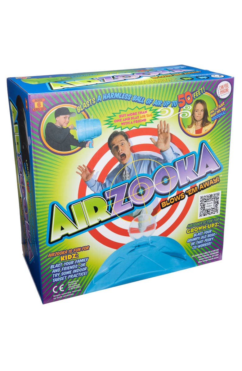 CAN YOU IMAGINE Airzooka Air Shooter, Black, Main, color, Multicolored