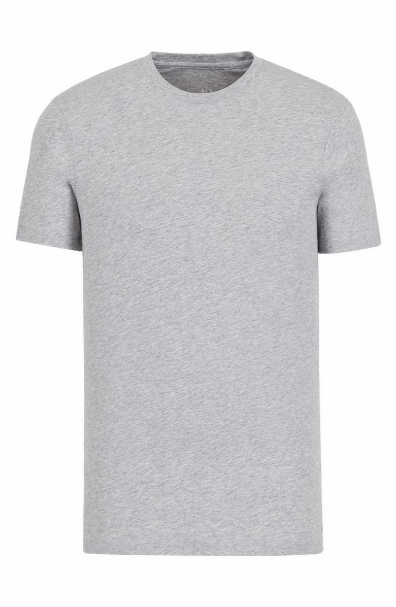 Armani Exchange Heathered Crewneck T-Shirt, Alternate, color, 