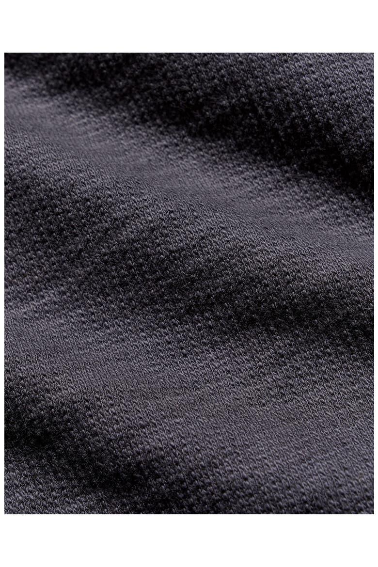 French Terry Half Zip Pullover, Alternate, color, ASPHALT