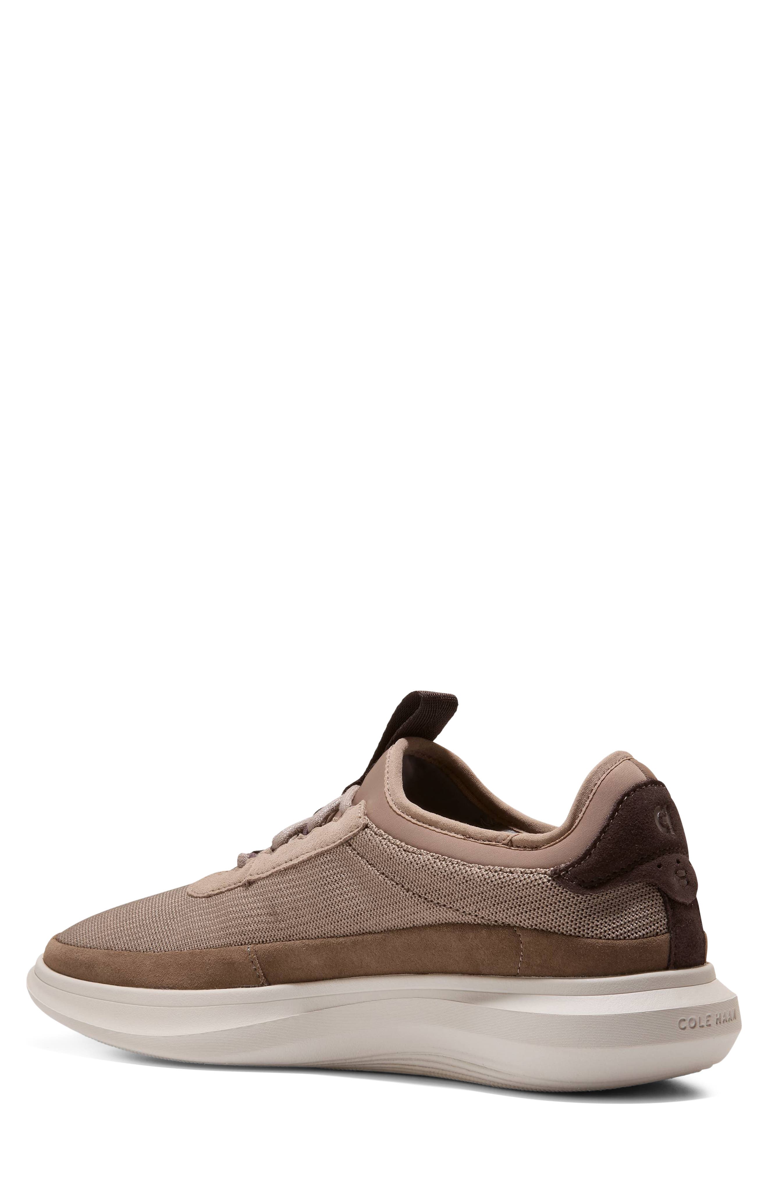 Grand Aerion Leather & Mesh Sneaker, Alternate, color, IRISH COFFEE/ TRUFFLE