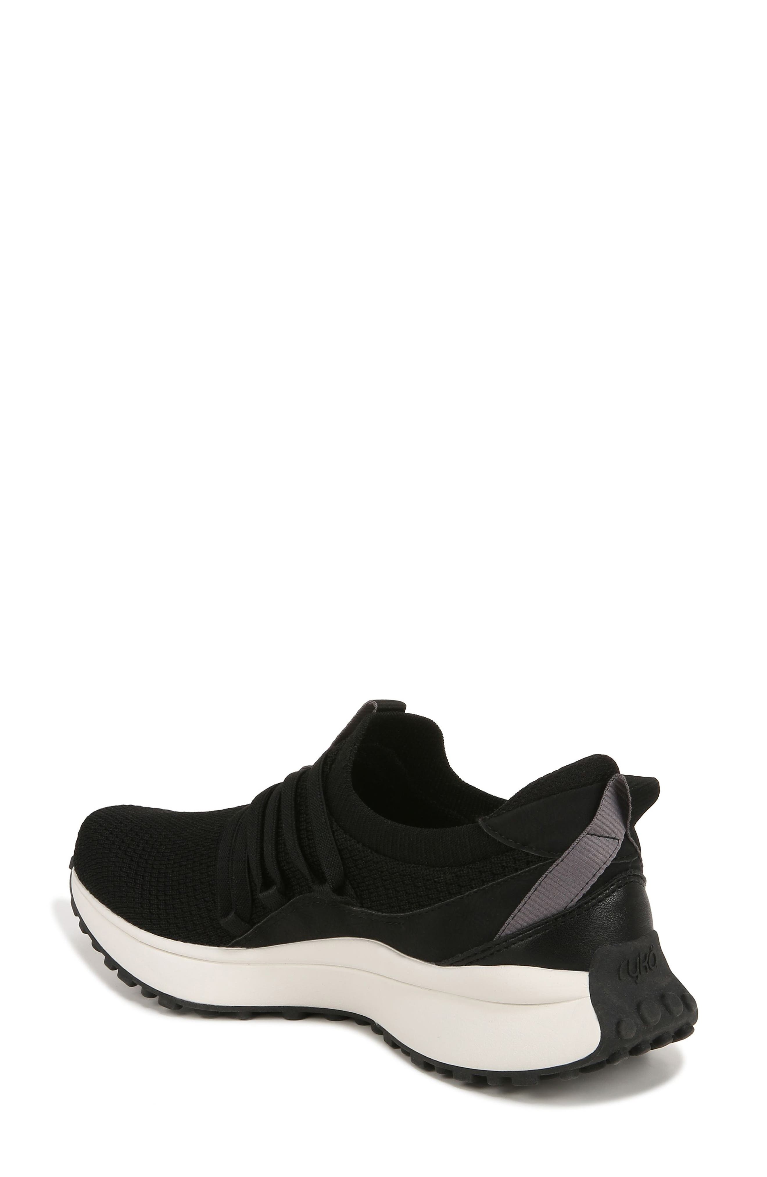 Rykä Jumpstart Lace Slip-On Sneaker, Alternate, color, Black