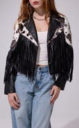 AZALEA WANG Olandria Fringe Jacket