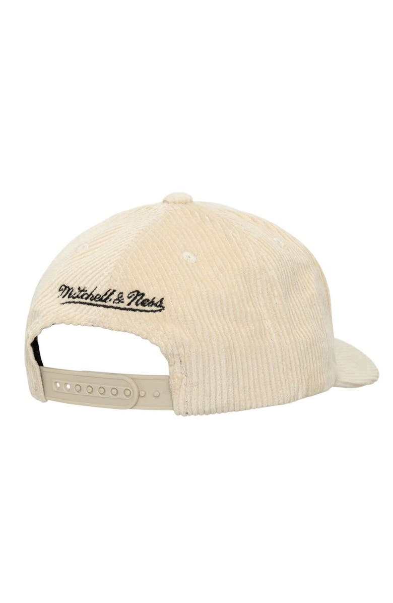 Mitchell & Ness Men's Mitchell & Ness Cream LAFC Corduroy Off Pro Crown Adjustable Hat, Alternate, color, 