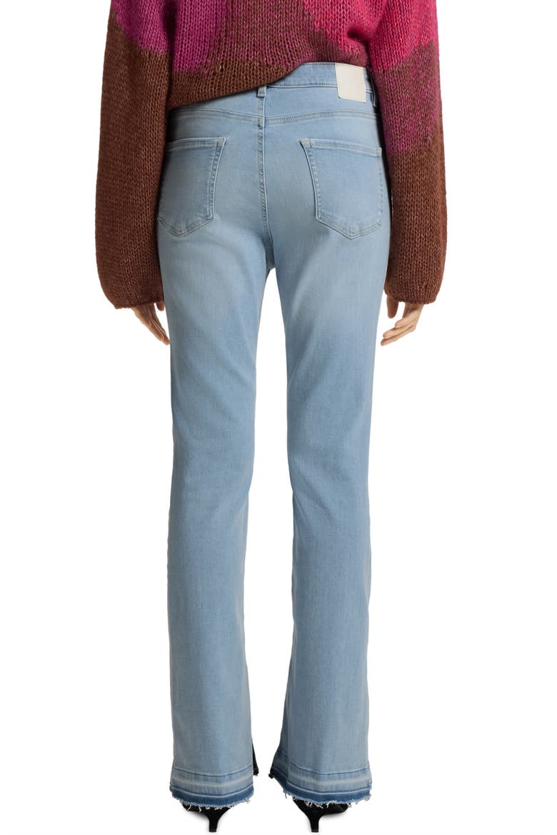 Rosa Split Bootcut Jeans, Alternate, color, BT BU