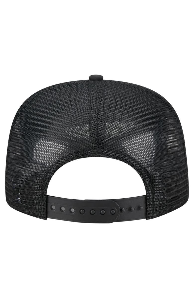 New Era Men's New Era Black San Francisco Giants Gummy Golfer Trucker Adjustable Hat, Alternate, color, Black