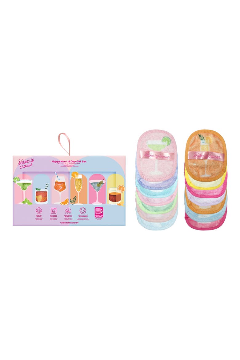 Happy Hour 14-Day MakeUp Eraser Set $50 Value, Main, color, NONE