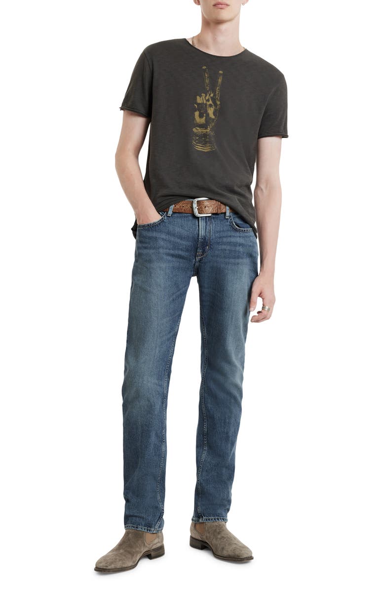 John Varvatos Marlon Regular Fit Jeans, Alternate, color,