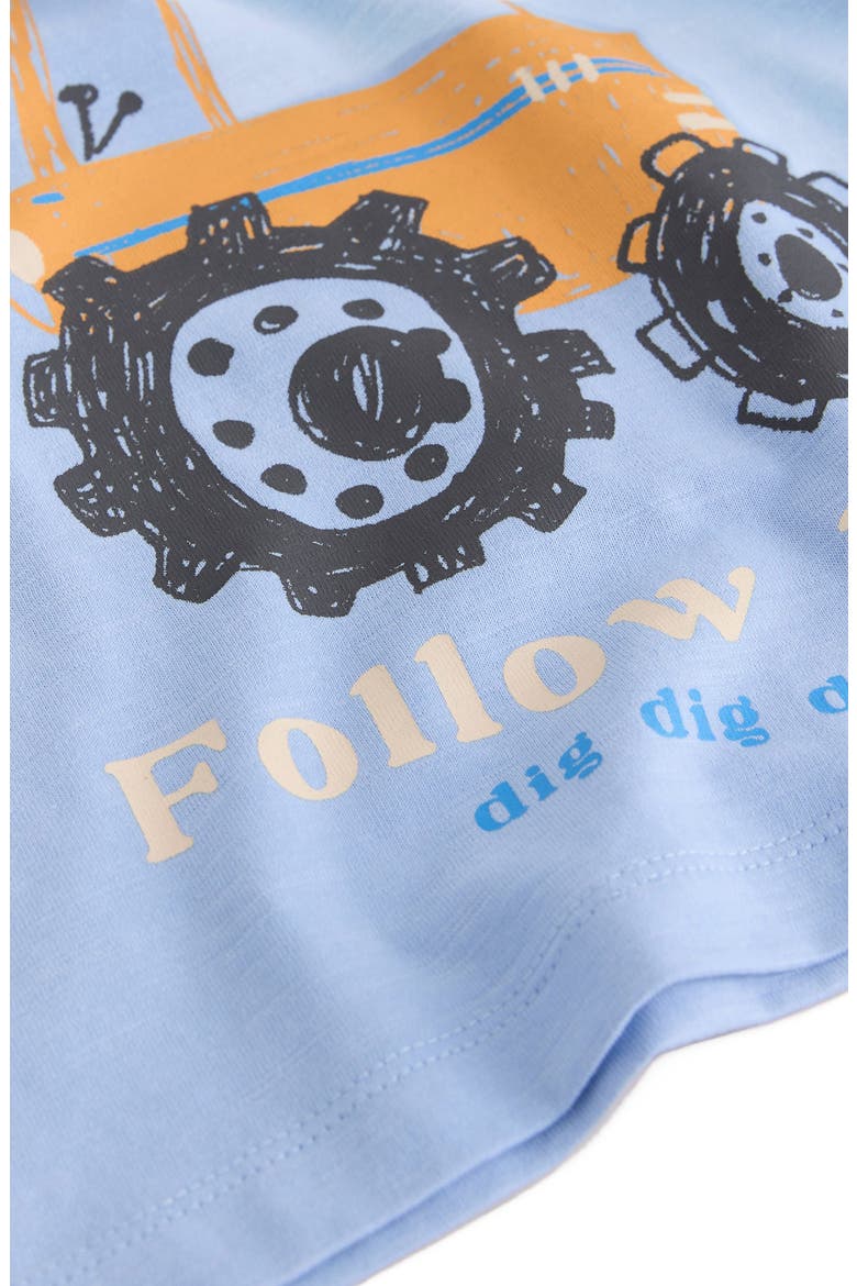 Kids' Follow Me Digger T-Shirt, Alternate, color, BLUE