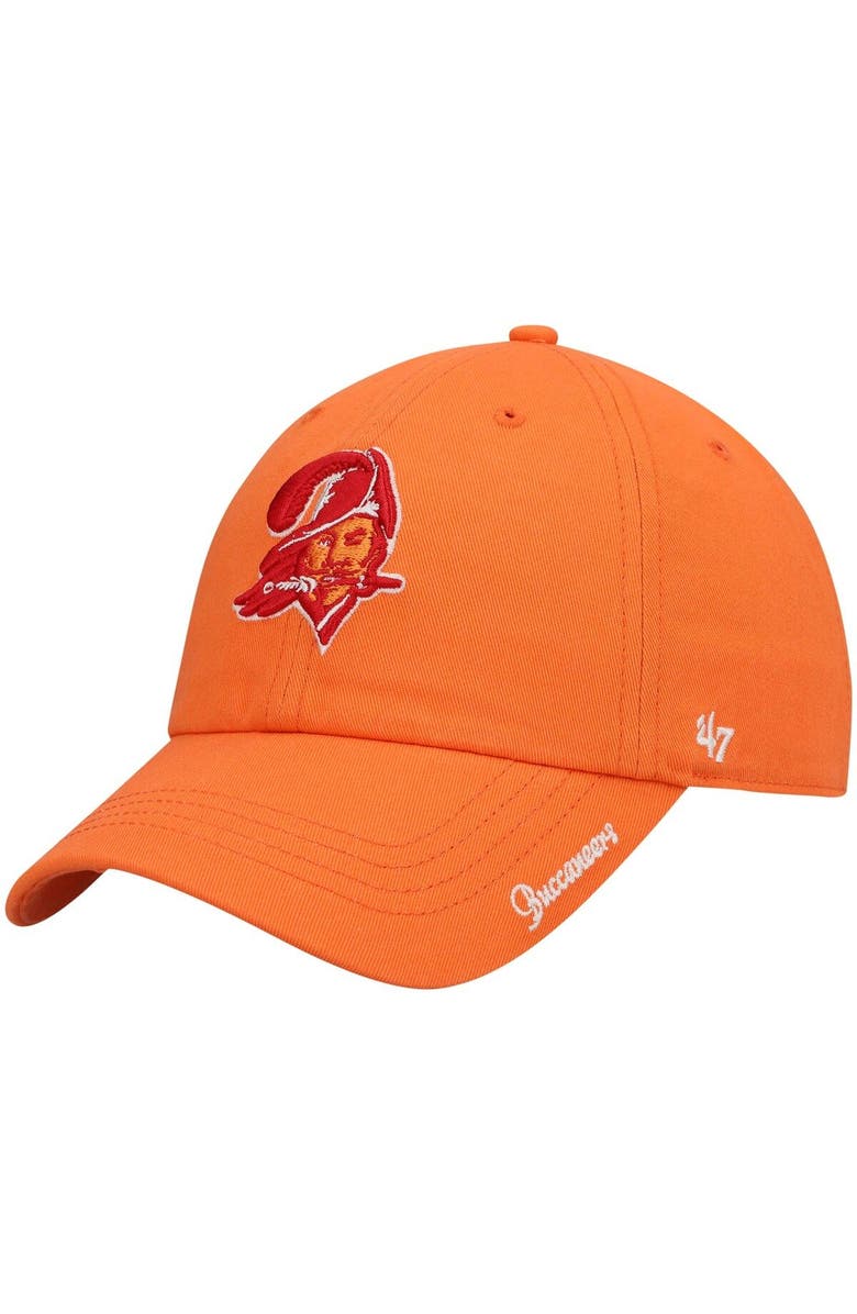 '47 Women's '47 Orange Tampa Bay Buccaneers Miata Clean Up Legacy Adjustable Hat, Main, color, 