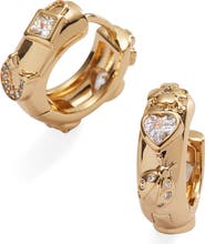 Alex and Ani Love Luck Huggie Earrings