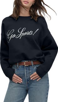 Favorite Daughter The Go Sports Cotton Blend Sweatshirt