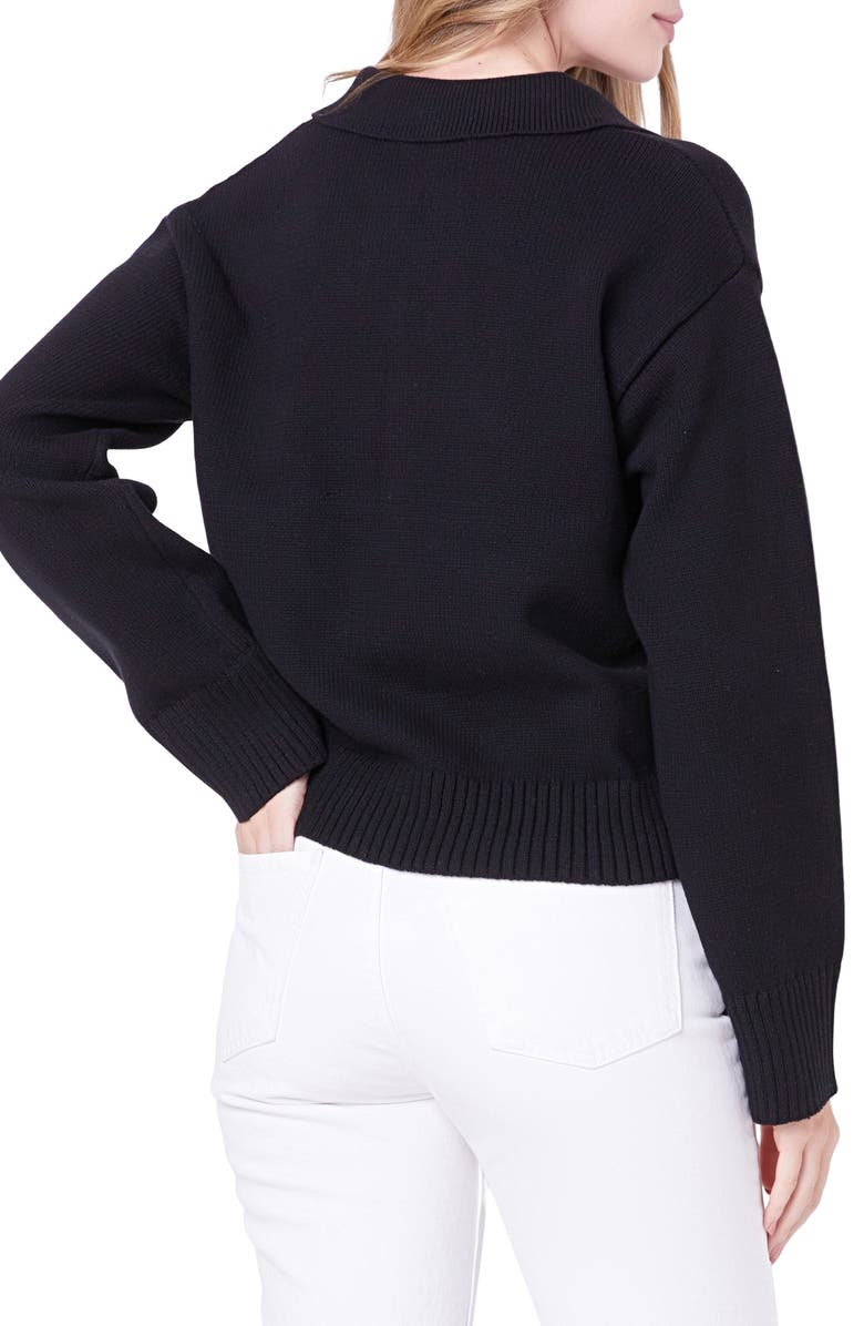 English Factory Rib Sweater, Alternate, color,