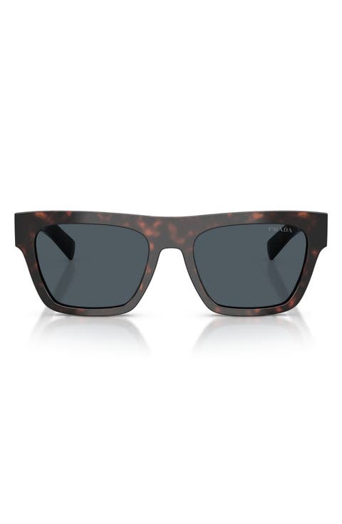 55mm Rectangular Sunglasses