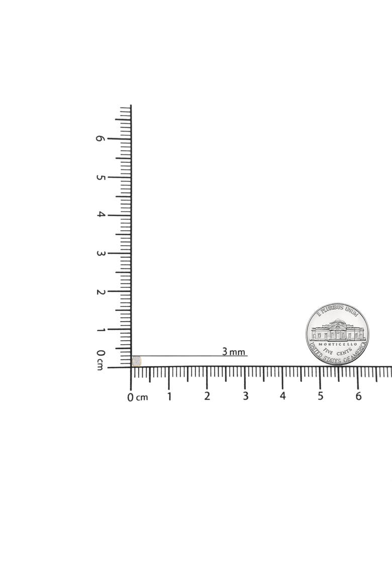 14K Yellow Gold 1/2 Ct Diamond Square Shaped Composite Cluster Stud Earrings, Alternate, color, Yellow