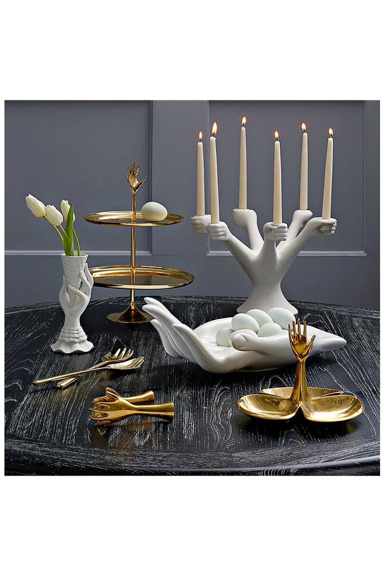 Eve Candelabra, Alternate, color, White