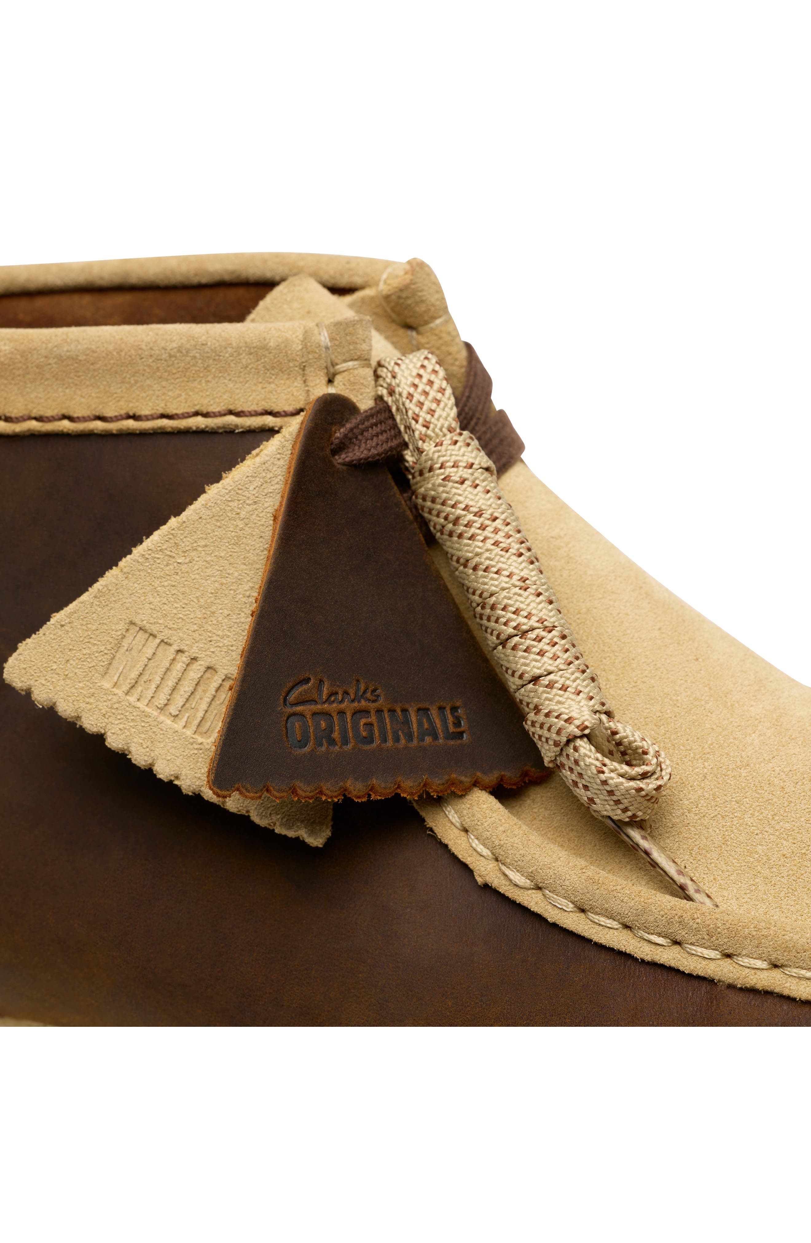 Clarks<sup>®</sup> Originals Walla Gore-Tex<sup>®</sup> Waterproof Boot, Alternate, color, Beeswax Combi