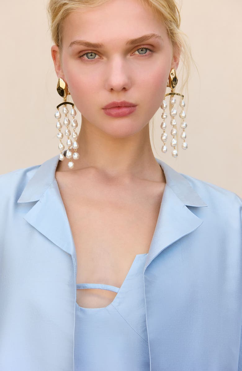 Cult Gaia Shivani Drop Earrings, Alternate, color,