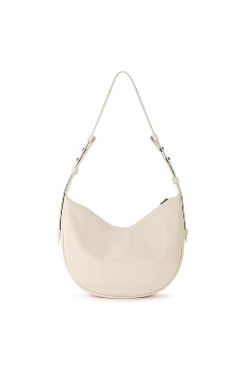 The Sak Tess Shoulder Bag Leather In Gray