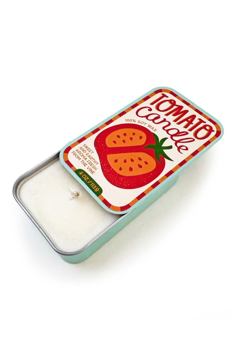Tomato Candle, Alternate, color, RED