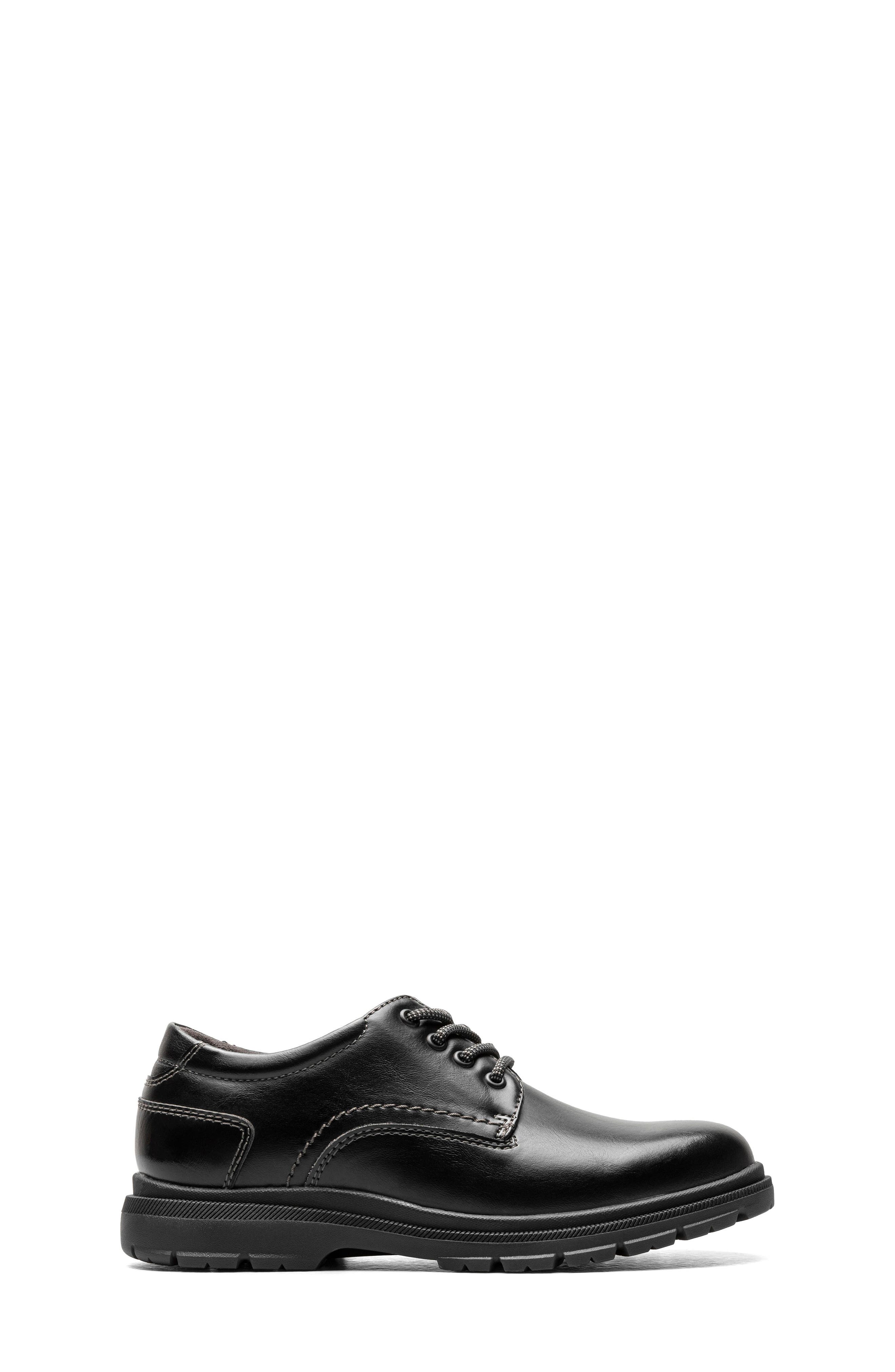 Kids' Lookout Plain Toe Derby, Alternate, color, BLACK