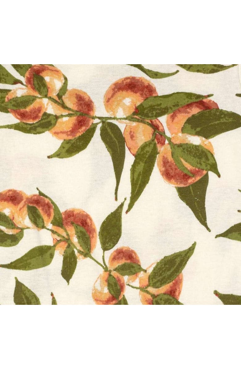 Milkbarn Organic Cotton One Piece, Alternate, color, Peaches