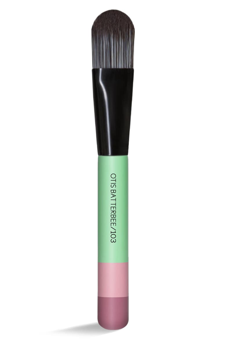 103 Foundation Brush, Main, color, VERDE