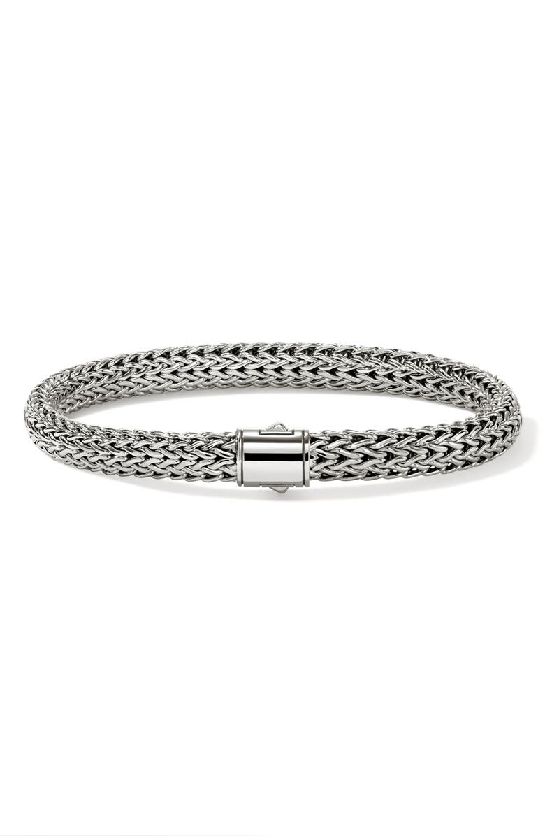 John Hardy Icon Bracelet, 6.5mm, Main, color, Silver