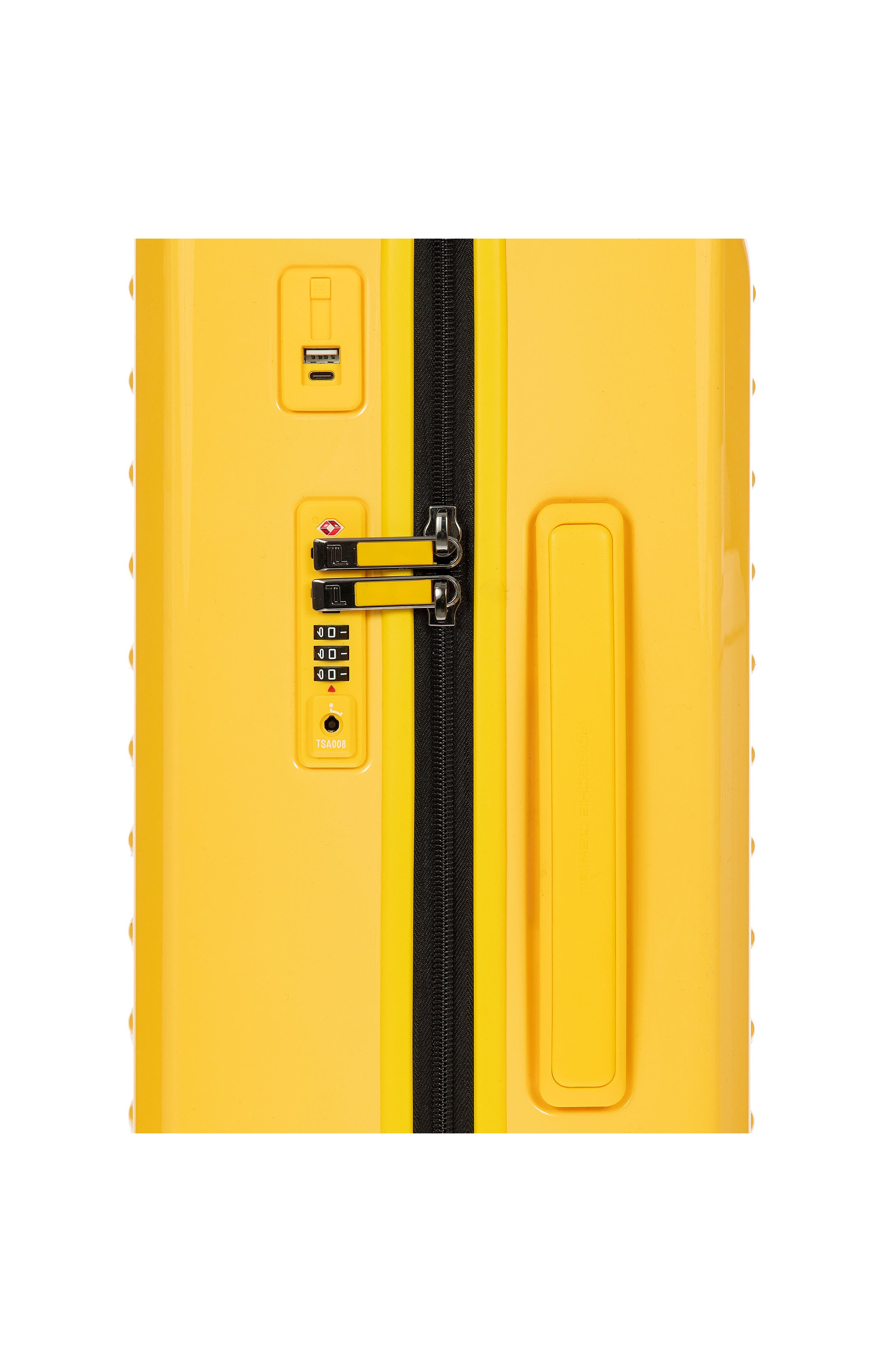 Porsche Design Roadster 21-Inch Hardside Carry-On Luggage, Alternate, color, Racing Yellow