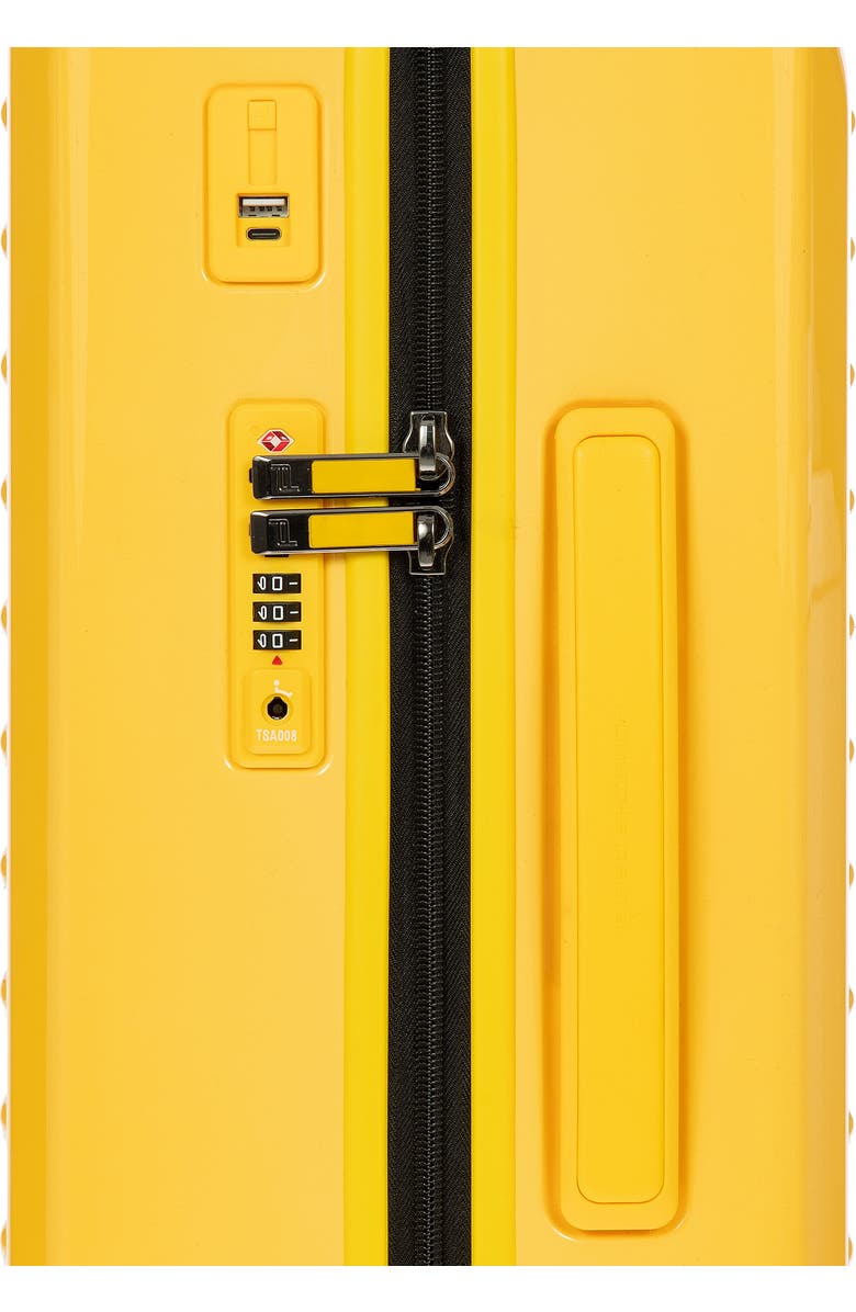 Porsche Design Roadster 21-Inch Hardside Carry-On Luggage, Alternate, color, Racing Yellow