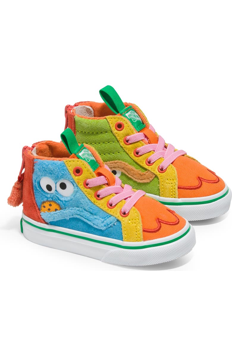 Vans Kids' x Sesame Street SK8-Hi Zip Sneaker, Main, color,