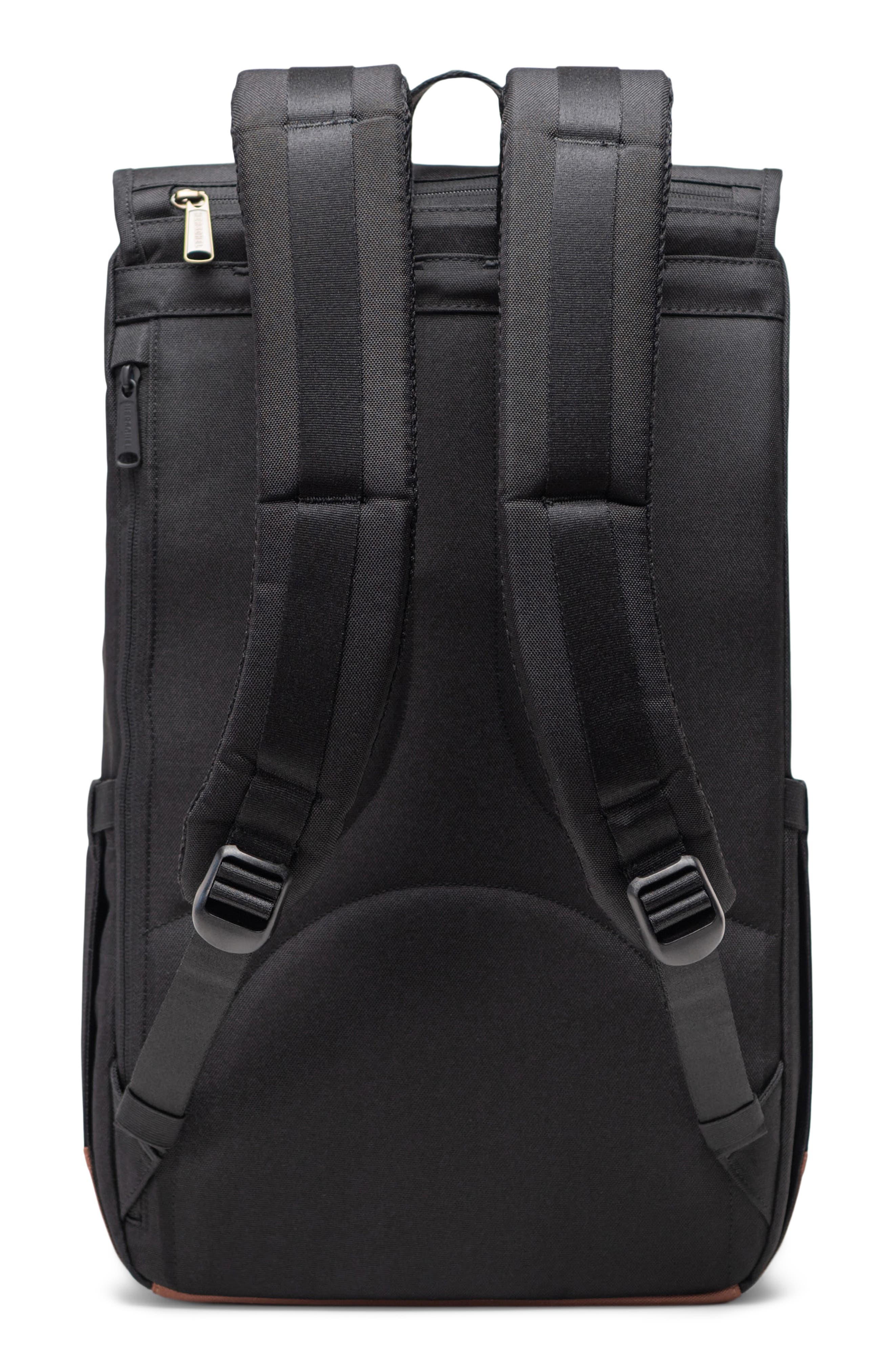 Herschel Supply Co. Little America Patches Backpack, Alternate, color, Patches Black