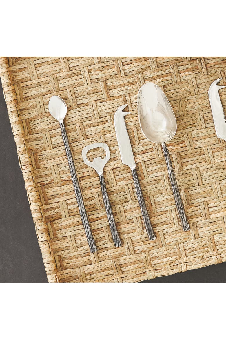 Arwell Cocktail Accessories Set of 4, Alternate, color, Silver