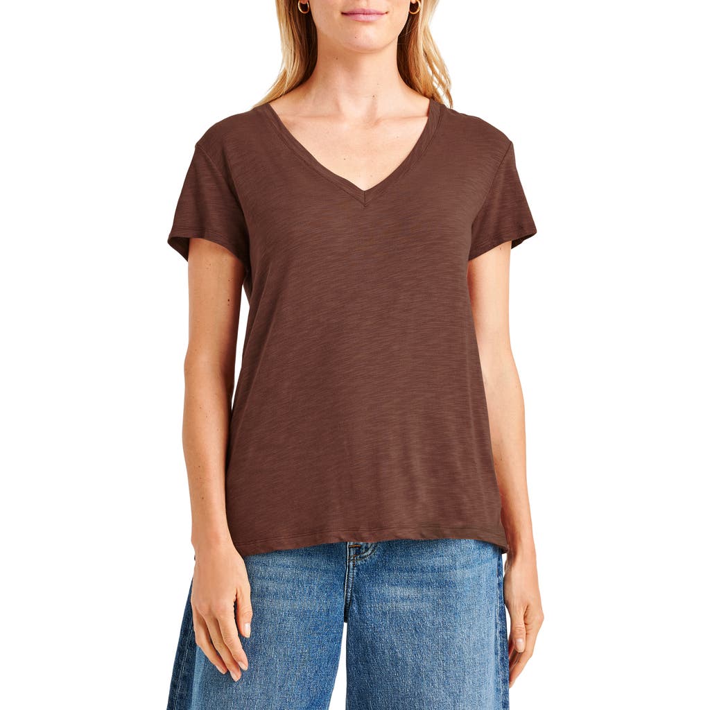 Splendid Kate Slub V-neck T-shirt