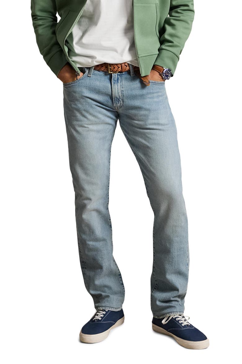 Varick Slim Straight Leg Jeans, Main, color, DONNELY