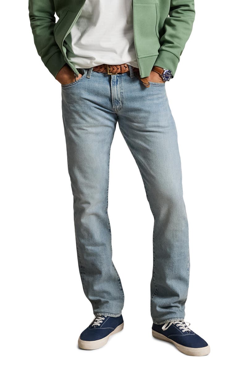 Polo Ralph Lauren Varick Slim Straight Leg Jeans, Main, color, Donnely