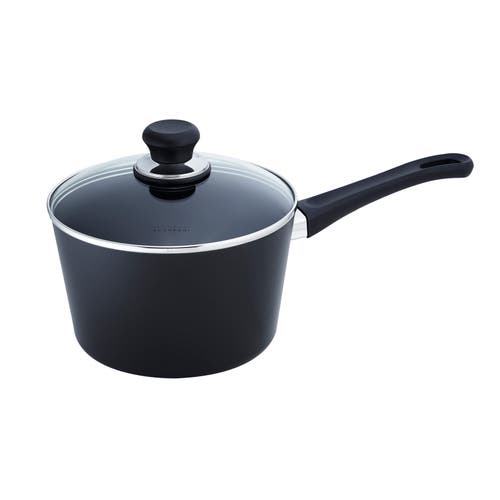 Scanpan Classic 3 Quart Covered Saucepan in Black 