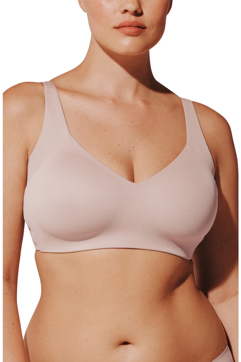 ComfortStretch Wireless Smoothing Bra, Main, color, PETAL
