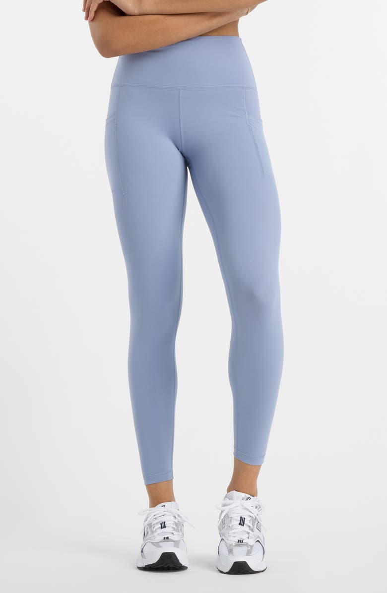 New Balance RC Pocket 25-Inch Performance Leggings, Main, color, Blue